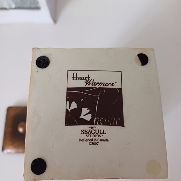 Seagull Studios - Heart Warmers - "True Friend" Tealight Candle Holder with Lid - Picture 7 of 10